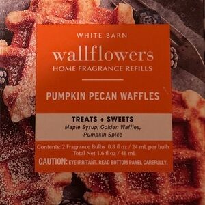 White Barn “Pumpkin Pecan Waffles” Fragrance Refills x 2.